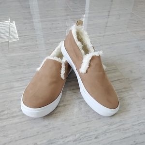 Girls size 12 slip-on shoes